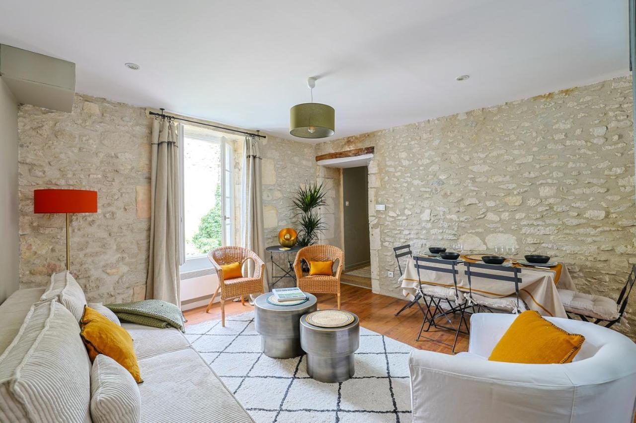 Tour Du Palais #Terrasse #Vue Apartment Cognac Bagian luar foto